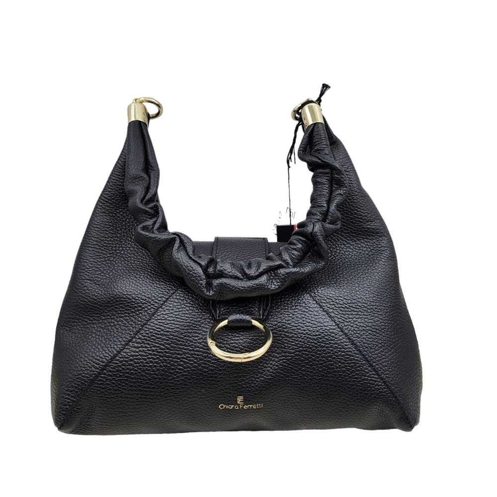 Chiara Ferretti Women's Made In Italy Genuine Leather Shoulder Bag